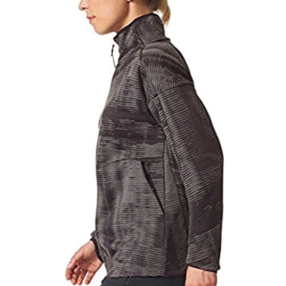 Adidas Women's Pulse Cover-Up zipped Jacket Pullover Top - Picture 5 of 9
